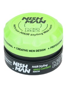 Nish Man Matte Clay Hair Styling Wax Keratin M2