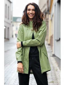 Vero Moda dámská pláštěnková bunda Malou zelená