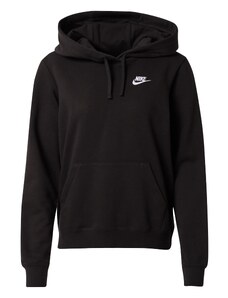 Nike Sportswear Mikina 'Club Fleece' čierna / biela