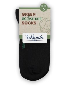 Bellinda GREEN ECOSMART MEN SOCKS - Pánske ponožky z bio bavlny - tmavo modrá