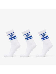 Pánske ponožky Nike Sportwear Everyday Essential Crew Socks 3-Pack White/ Game Royal