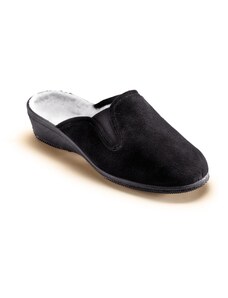 Blancheporte Jednofarebné papuče, čierne čierna 039