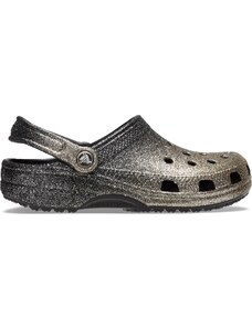 Dámske topánky Crocs CLASSIC Ombre Glitter čierna/zlatá