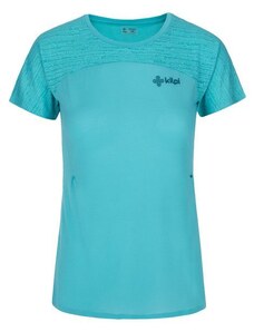 Women's running T-shirt KILPI AMELI-W turquoise