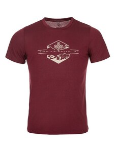 Men's outdoor T-shirt Kilpi GAROVE-M dark red