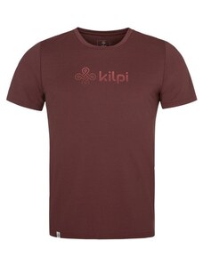 Men's running T-shirt Kilpi TODI-M DARK RED