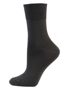 VFstyle Dámske ponožky HIGH tmavo sivé