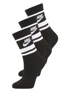 Nike Sportswear Ponožky čierna / biela