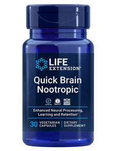 Life Extension Quick Brain Nootropic 30 ks, vegetariánska kapsula