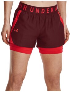 Šortky Under Armour Play Up 2-in-1 Shorts -RED 1351981-690