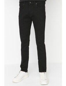Trendyol Collection Čierne Slim Fit džínsy