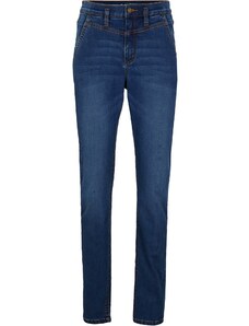 bonprix Hyper-strečové džínsy Skinny, shaping, farba modrá