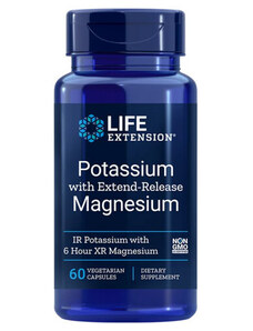 Life Extension Potassium with Extend-Release Magnesium 60 ks, vegetariánska kapsula