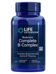 Life Extension BioActive Complete B-Complex 60 ks, vegetariánska kapsula