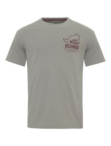 BUSHMAN PATH Pánske tričko, sivá, veľkosť M