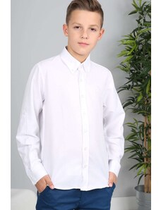 FASARDI Plain white shirt