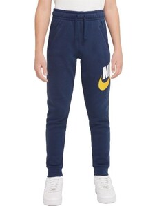 Nike NSW CLUB+HBR PANT B Chlapčenské tepláky, tmavo modrá, veľkosť M