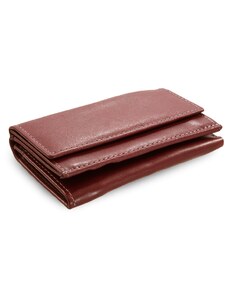 Arwel Burgundy dámská kožená mini peněženka 511-4392A-34