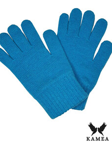 Kamea Tyrkysovo modré dámske rukavice na zimu 01, Farba tyrkysová