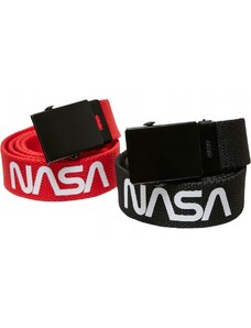 MISTER TEE NASA Belt Kids 2-Pack - black/red
