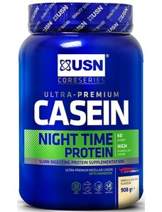Proteínové prášky USN Casein Protein vanilka 908g un170