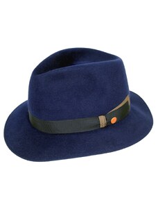 Luxusný modrý klobúk Mayser - Felix