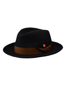 Luxusný čierny klobúk Mayser - Samuel Mayser