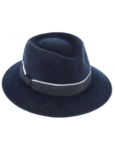 Fiebig - Headwear since 1903 Dámsky modrý zimný plstený klobúk od Fiebig - Lara