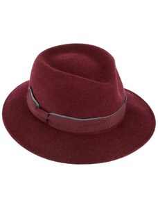 Fiebig - Headwear since 1903 Dámsky bordový zimný plstený klobúk od Fiebig - Lara