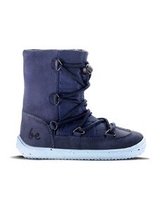 Detské zimné barefoot topánky Be Lenka Snowfox Kids 2.0 - Dark & Light Blue 25