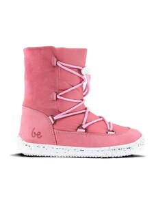 Detské zimné barefoot topánky Be Lenka Snowfox Kids 2.0 - Rose Pink 25