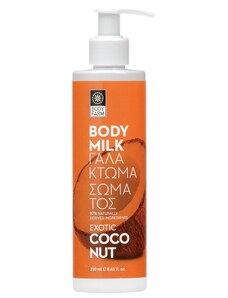 Bodyfarm Coconut body milk - Telové mlieko s kokosom 250 ml