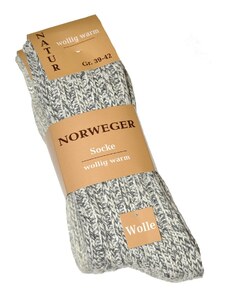 2 PACK ponožiek WiK Norweger Wolle art. 21100