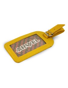 Arwel Žlutá kožená visačka na zavazadlo 619-5405-86
