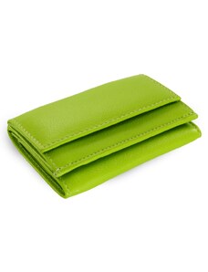 Arwel Zelená dámská kožená mini peněženka 511-4392A-51