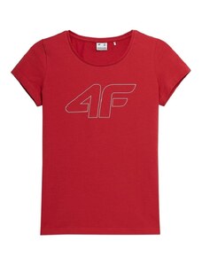 Dámske tričko 4F červené H4L22 TSD353 62S