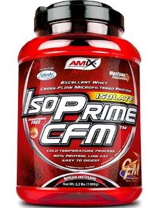 Proteínové prášky Amix IsoPrime CFM Isolate-1000g-Strawberry 00085-1000g-str