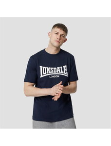 Lonsdale Pánske Tričko Modré Modrá 4XL