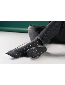 Steven Pánske ponožky 056-147 melanžové šedé/41, Farba melanžová šedá