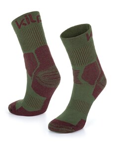 Unisex bežecké ponožky Kilpi ULTRA-U khaki