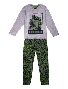 MINECRAFT chlapecké pyžamo CREEPER