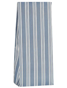 IB LAURSEN Darčekové vrecko Blue Stripes 22 cm