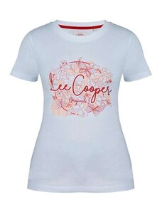 Lee Cooper Dámske Tričko Biele