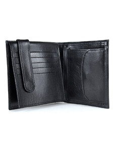 Vega Kožená peňaženka z pravej kože č.8334 v čiernej farbe