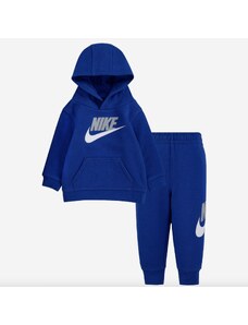 Nike fleece po hoodie & jogger 2pc set ROYAL