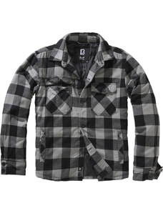 BRANDIT bunda Lumber Jacket Čierno-charcoal