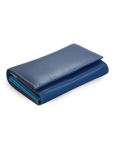 Arwel Multimodrá dámská kožená peněženka s klopnou 511-4125-M97
