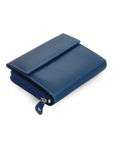 Arwel Multimodrá dámská kožená peněženka s malou klopnou 511-2221-M97
