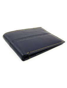 Arwel Tmavě modrá kožená pánská peněženka 513-1307-97