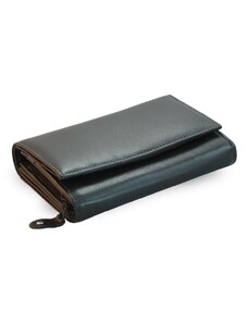 Arwel Černá dámská kožená peněženka s klopnou 511-4125-60